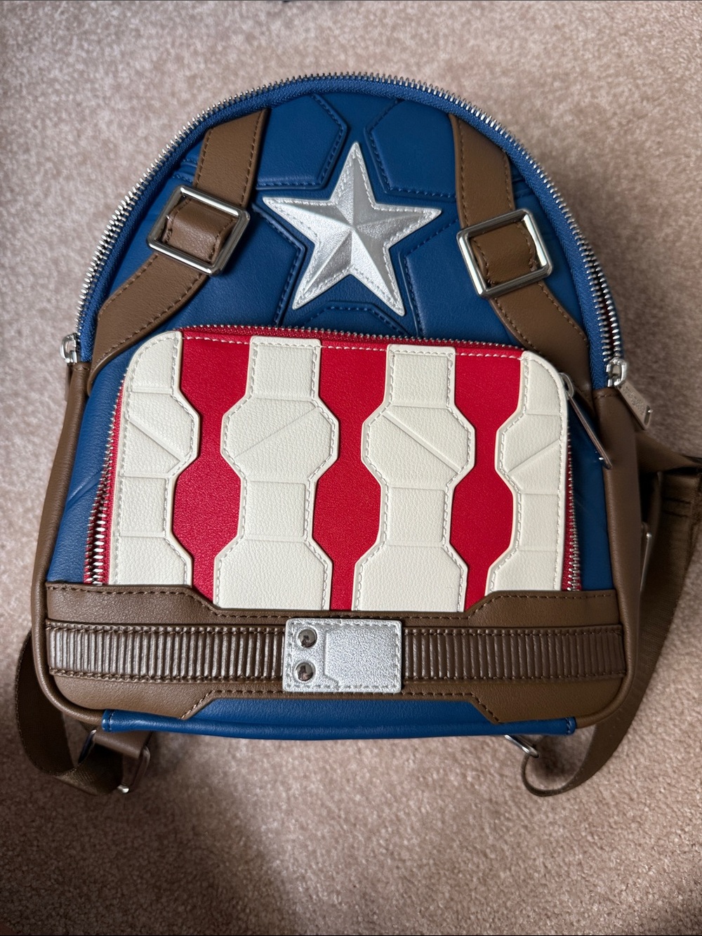 Captain Carter Mini Loungefly Backpack